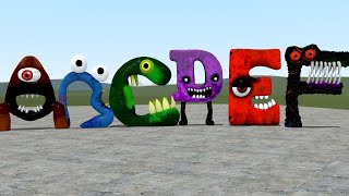 NEW NIGHTMARE ALPHABET LORE CHARACTERS ARE TERRIFYING In Garry's Mod!