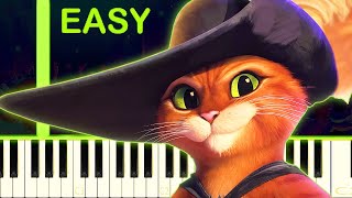 LA VIDA ES UNA | Puss in Boots 2 The Last Wish - EASY Piano Tutorial