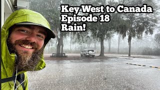 Hiking Key West to Canada Episode 18: More Rain! | Florida Trail