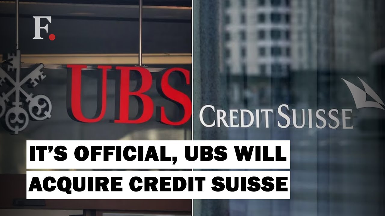 UBS Moves To Acquire Crisis-Hit Credit Suisse In Government-Brokered ...