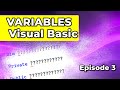 Visual Basic Tutorial #3 | Variables
