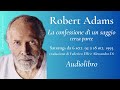 robert adams la confessione di un saggio 3 audiolibro