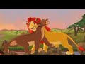 the lion guard kion x rani happier