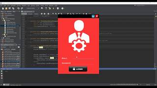 Login System Java Netbeans Swing UI Design - Sign In Example 2019
