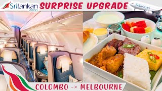 10 hours in SriLankan airlines business class | Colombo to Melbourne