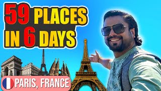 Visiting 59 Places of Paris in 6 Days | Top Attractions, Food, Activities of Paris, France
