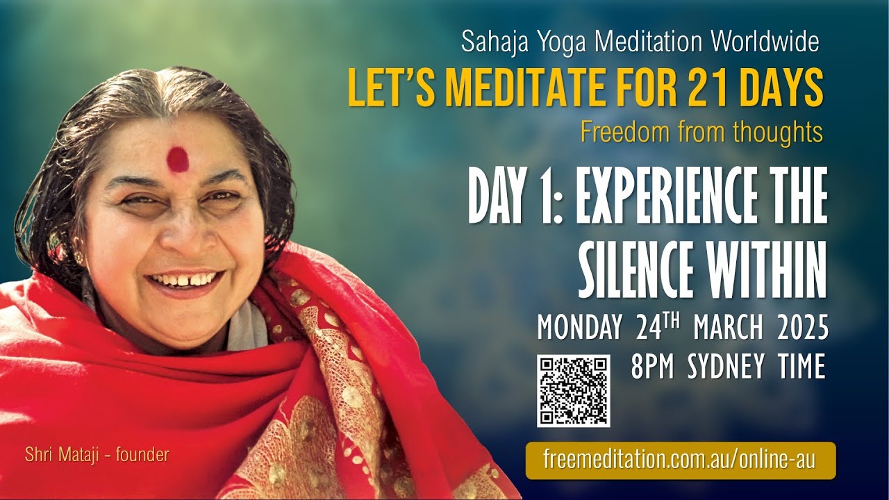 English Sahaja Yoga Meditation Courses By Australia Free Meditation