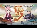 Naruto shippuden ultimate ninja storm 4  Sakura vs Yugito