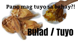 Tuyo or Bulad easy making/First time making tuyo/