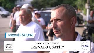 Mulțumesc raionului Căușeni pentru ospitalitate și susținere!