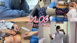 [SUB] Korean nursing student's daily Vlog💕ㅣI want to be a nurse!