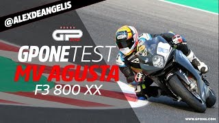 On board: De Angelis e la MV F3 800 XX a Misano (non l'ho potuto fare io perché mi sono rotto!)