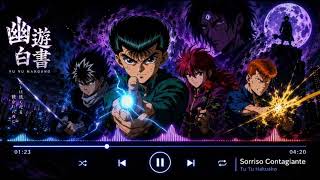 Yu Yu Hakusho Opening Vibes 🎧 Sorriso Contagiante | Anime Wallpaper 4K + Audio Spectrum