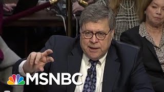 'Some Real Concerns' After William Barr's First Day Of Hearings | Morning Joe | MSNBC