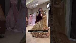 Premium Heavy Bridal Lehenga Choli🔥Shopping in Chandni Chowk #shorts #ashortaday #lehenga #bridal