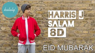 Harris J ft. Sujath Ali Khan | EID MUBARAK - Album Salam (8D Music)
