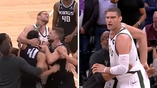 Trey Lyles & Brook Lopez ejected as tempers flared at the end of Bucks-Kings