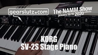 Korg SV-2S Stage Piano Overview - Gearslutz @ NAMM 2020