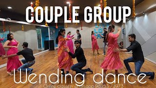 COUPLE DANCE GROUP WEDDING/ SANGEET UNCLE AUNTY for shadi- CHAKA CHAK -CHEEZ BADI MAST/ DHADANG DANG