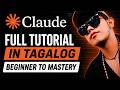 Claude AI Tutorial in Tagalog | Beginner's Guide
