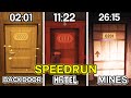 I FOUND 201 DOOR ! │ DOORS FLOOR 2 BACKDOOR + HOTEL +THE MINES WORLD RECORD SPEEDRUN *29:20* │ROBLOX