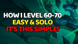 How I Level My Alts - Easy & Solo From 60-70 In Dragonflight | Patch 10.1 & 10.1.5