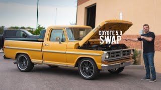 HOW FAST IS AN F100 COYOTE 5.0 SWAPPED?