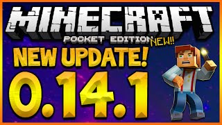 ★MINECRAFT POCKET EDITION 0.14.1 - NEW UPDATE OUT NOW! STORYMODE SKINPACK \u0026 NEW MAP! (MCPE 0.14.1)★