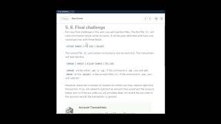 Codio Challenge 5.6 Final Challenge Announcement