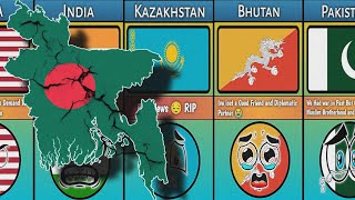 What if Bangladesh 🇧🇩 Died _ Reactions From Different Countries | Biggest Comparison Bangladesh