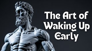 STOICISM: 11 Things We Should Do To WAKE UP EARLY - Marcus Aurelius (Stoic Routine) #wisdom #advice