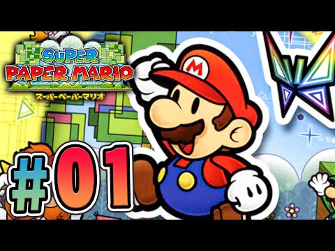 ペラペラマリオのスーパー不思議な冒険 スーパーペーパーマリオ を実況プレイ Part1 スペマリ ペラペラマリオのスーパー不思議な冒険 スーパーペーパーマリオ を実況プレイ Part1 スペマリ