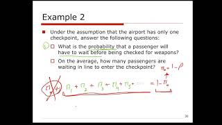 M/M/1 Queuing System-Three Examples