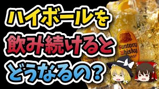 【ゆっくり解説】毎日ハイボールで晩酌したらどうなるの？痩せるの？