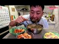 겨울비 오는 월요일 추어탕 사다가 몸보신 제대로 했습니다 chueotang mukbang on a rainy day