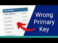 Your Primary Key Should Mean Nothing