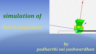 Design of Horn antenna using HFSS software| Simulation of Horn antenna