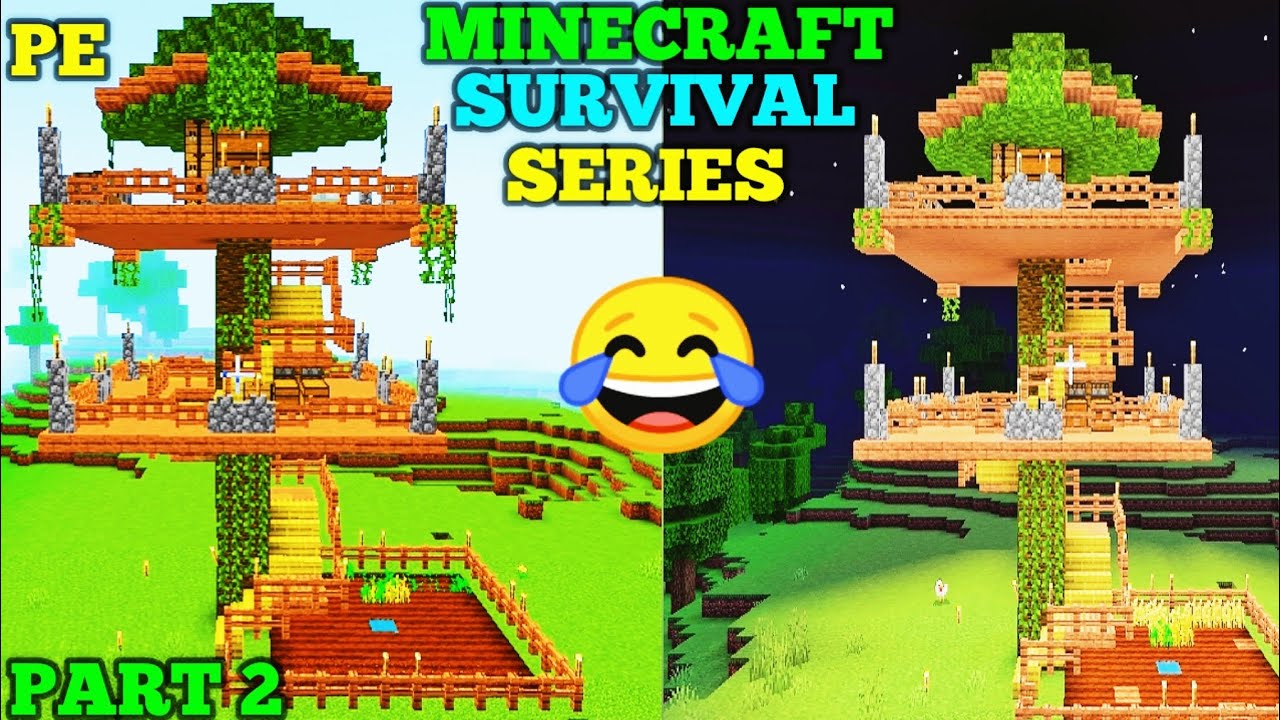 Minecraft Pe Survival Series Ep 2 In Hindi 1 20 рџ ґ Made Op Survival