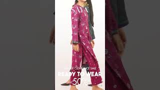 SAYA Winter Clearance Sale – FLAT 40% \u0026 50% OFF