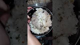 തട്ടിക്കൂട്ട് ഫ്രൈഡ് റൈസ്. Thattikkuttu Fried Rice for Dinner.#shorts