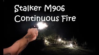 Starter Gun Stalker M906 Fired at Night