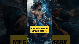 Top 5 Most Powerful Gods in Japanese Mythology  #shorts #mythology #wukong #blackmyth