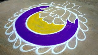 New year rangoli designs/Newyear special amazing muggulu/pongal  rangoli/beautiful rangolidesigns