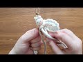 macrame dolls 날개달린 걱정인형 키링만들기