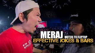 Fliptop MERAJ Effective Jokes \u0026 BARS - Motus to Fliptop