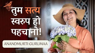 तुम सत्य स्वरुप हो, पहचानो! | Tum satya swaroop ho, pehchano! | Anandmurti Gurumaa