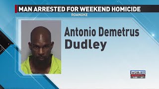 Man Arrested in Roanoke Homicide
