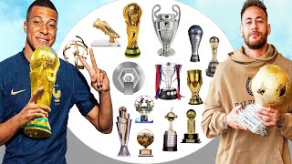 Kylian Mbappe Vs Neymar All Trophies & Awards