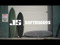 occy and luke egan on their softboards at surf lakes