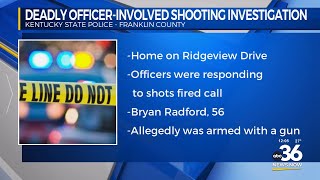 Kentucky State Police investigate deadly officer-involved shooting